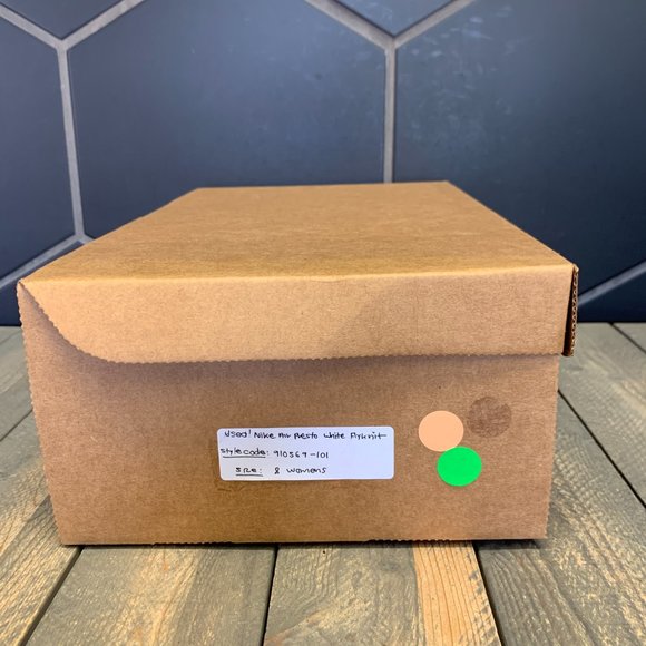 ~Used W/O Box! Womens Nike Air Presto White Flyknit Lace up Trainer Sneaker Size - Picture 6 of 6